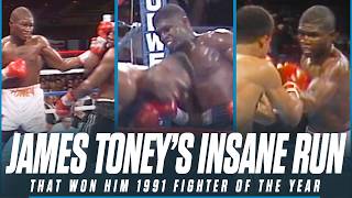 James Toney In His Most Active Form [upl. by Hassett607]