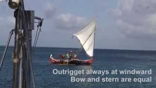 Big Sailing Canoes In Micronesia [upl. by Iiette]