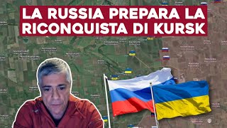 LA RUSSIA PREPARA la RICONQUISTA di KURSK con 50 MILA UOMINI con COL STIRPE [upl. by Sidon]