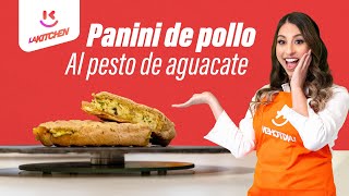 Cómo Preparar Panini De Pollo Al Pesto De Aguacate [upl. by Ahsinert]