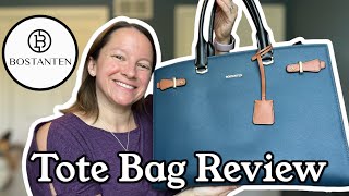 Bostanten BEST Tote Bag Review 💼 [upl. by Ardnuassac]