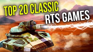 Top 20 Best Classic RTS Titles You Should be PLAYING [upl. by Meredi]