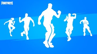 Fortnite TOP 50 RARE EMOTES in December 2023 [upl. by Newol]