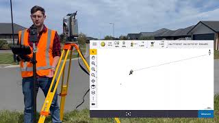 Topographic Survey 1  Measure pointstopo in Trimble Access [upl. by Ayarahs]