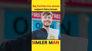 mr Beast support fukra insaan biggboss elvishyadav fukrainsaan triggeredinsaan shorts [upl. by Ramedlab]