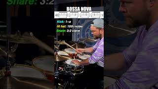 How To Play Bossa Nova on Drums [upl. by Thalia]