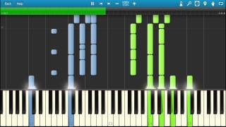 The Lumineers  Ho Hey Piano Version Synthesia [upl. by Oneg]