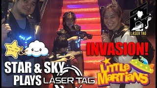 Laser tag playtime at Invasion Little Martians Marquee Mall [upl. by Carmencita]