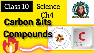 CARBON amp ITS COMPOUNDSCLASS 10SCIENCECH 4CURIOCHEMISTRY CARBON amp ITS COMPOUNDS [upl. by Concha28]