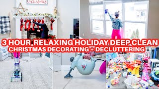 🎄CHRISTMAS DECORATE  CLEAN WITH ME  DECLUTTER DEEP CLEANING CLEANING MOTIVATION  CLEANING ROUTINE [upl. by Maller]