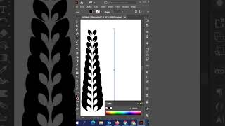 How to make Laurel Wreath Vector Design in Adobe Illustrator [upl. by Eirellav]