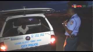 NAMPA WHK Otjomuise suspect caught in the act 29 Dec 2012mov [upl. by Ttcos]