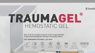 FDA approves Traumagel gel for medical professionals [upl. by Nilson390]