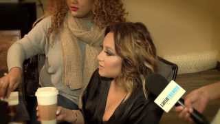 Adrienne Bailon Exclusive behind the scene video [upl. by Goodrow]