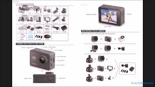 AKASO V50 Pro 4K Action Camera  User Manual [upl. by Hortense]