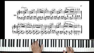 Czernyana  fascicolo II  n 26  Allegro  piano tutorial by Antonio De Angelis [upl. by Katharina]