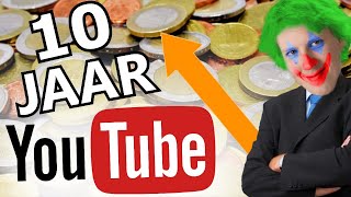 Hoeveel geldmoney heb ik verdiend met 10 jaar YouTube🤑 [upl. by Rogozen695]