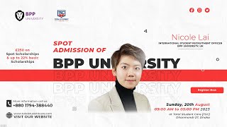 BPP University UK Spot Admission Event [upl. by Martita]