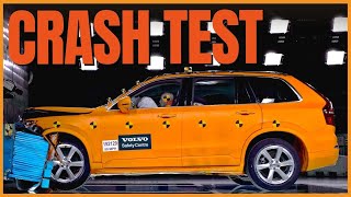 VOLVO XC90 CRASH TEST IMPRESSIONANTE E GANHA PRÊMIO DE SEGURANÇA  BlogAuto [upl. by Erej]