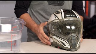 How To Clean amp Maintain Your Motorcycle Helmet at RevZillacom [upl. by Gruver]