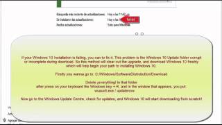 Windows 10 Install update Fail You Can Fix [upl. by Yruam]