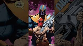 غيرة ثانوس من ديدبول😂🔥 batman dc قصص marvel deadpool comics باتمان thanos dcbatman [upl. by Dnyletak]