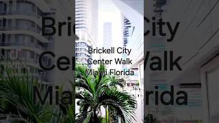 Brickell City Center Walk miamiviews brickellcitycentre imgoodblue dj music remix [upl. by Hoffert]