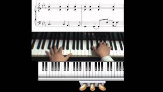 How to play Skyfall by Adele on piano [upl. by Igig]