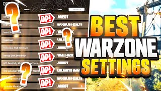 BEST WARZONE SETTINGS WARZONE PACIFIC [upl. by Aaron898]