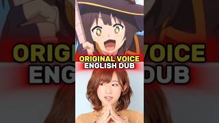 AI MAKING THE ENGLISH DUB WITH ORIGINAL VOICE anime animeedit animeshorts animegirl animelover [upl. by Blanc624]