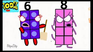 annoying pigeon toofy toons numberblocks [upl. by Ahsot]