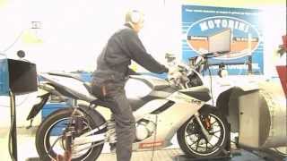 derbi gpr125 dyno [upl. by Einattirb]