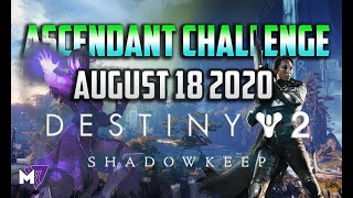 Ascendant Challenge August 18 2020 Solo Guide  Destiny 2  Corrupted Eggs amp Lore Locations [upl. by Nagiem]