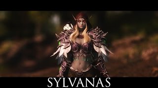 TES V  Skyrim Mods Sylvanas  A Standalone Follower [upl. by Bianka]