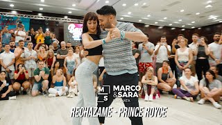 PRINCE ROYCE  RECHAZAME  MARCO Y SARA BAILANDO EN BACHAT SPAIN 2024  HUELVA [upl. by Oringa800]