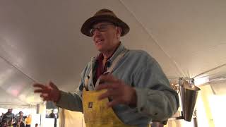 Joel Salatin  Broiler Processing Demo Homesteaders of America 2019 [upl. by Erbe]