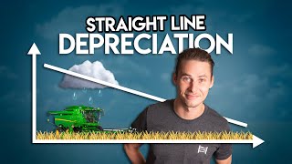 STRAIGHT LINE Method of Depreciation in 3 Steps [upl. by Ycnej574]