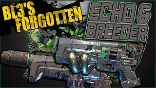 BL3s Forgotten  Echo amp Breeder  Legendary Torgue Pistols Showcase amp Guide [upl. by Reniti]