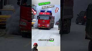 por contaminacion ambiental 😱camiones trucks camioneros trailers camion [upl. by Analem]