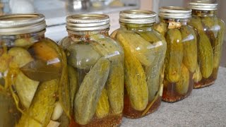 How to Can Moms Dill Pickles Made in Niagara with Kimberly [upl. by Richella]