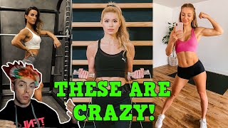 Home Workouts Are Getting CRAZY  Pamela Reif Senada Greca amp MadFit [upl. by Hausmann]