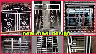 new steel design  steel design 2024 new steel grill design window Steel grill design model Steel [upl. by Ellevart728]