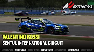 Valentino Rossi Sentul Circuit Test  Assetto Corsa [upl. by Chuu]