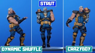 NEW All Leaked Fortnite Emotes v1240 Crazyboy Dynamic Shuffle Strut and more [upl. by Corin]