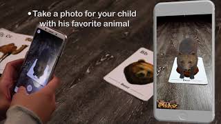 4D Flashcards for toddlers  Augmented Reality Flashcards for Education [upl. by Sara-Ann536]