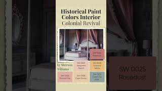 Historical Paint Colors by Sherwin Williams  Exterior amp Interior Collection [upl. by Ysor]