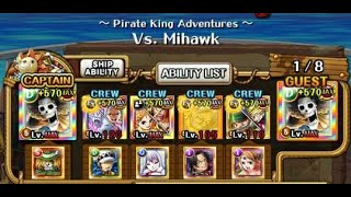 OPTC Brook vs PKA Mihawk lvl 150 [upl. by Aneerehs]