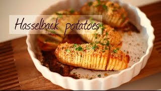 How to make Hasselback potatoes  Recipe video [upl. by Merideth]