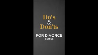 Cutting Ties No Communication Needed After Filing for Divorce [upl. by Nessi]