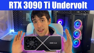 Undervolt your RTX 3090 Ti for more FPS and Lower Temperature  Tutorial [upl. by Nadruoj]